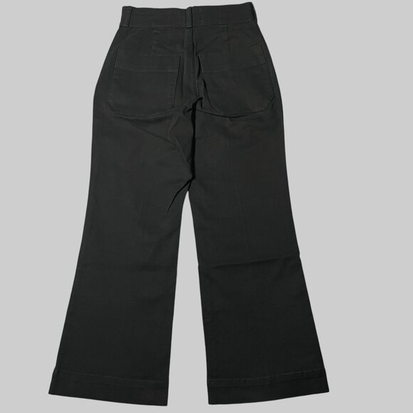 NWT Everlane The Organic Kick Flare Pant Womens 4 Black - Picture 8 of 12